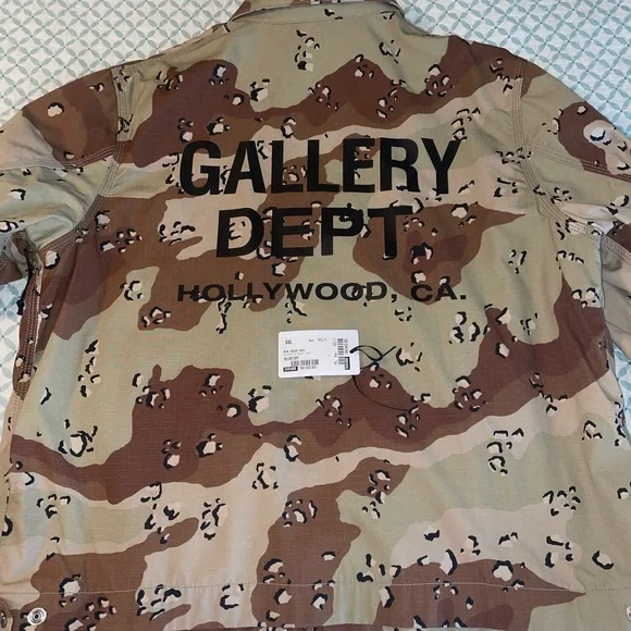 Gallery Dept. - Montecito Camouflage-Print Cotton-Ripstop Jacket - Green